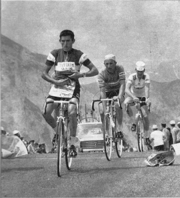 Guyot, izier and Wright go over the Aubisque in 1968