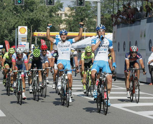 Coppa Bernocchi finish