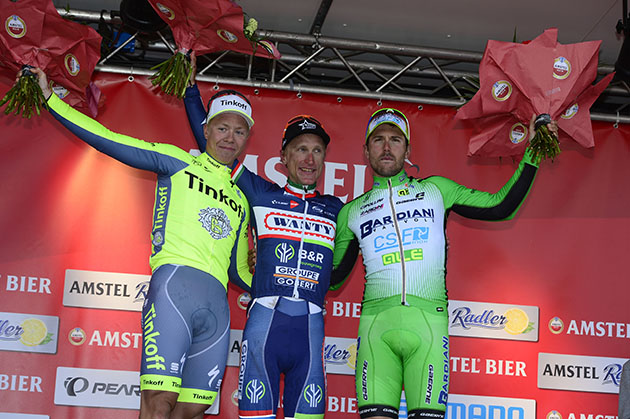 2016 Amstel Gold Race podium