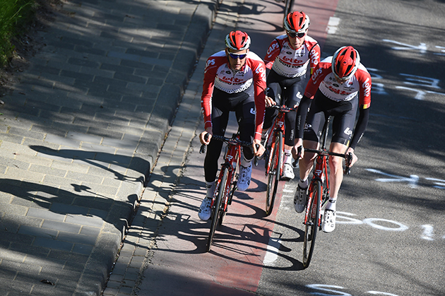 Bjorg Lambrecht and Tim Wellens