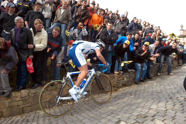 Michele Bartoli on the Grammont