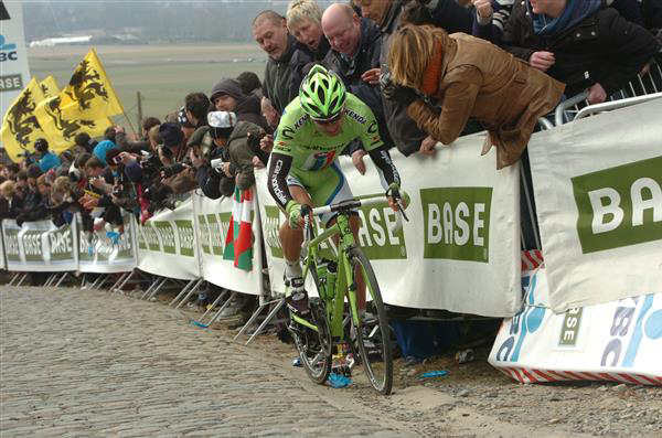 Peter Sagan on the Paerberg