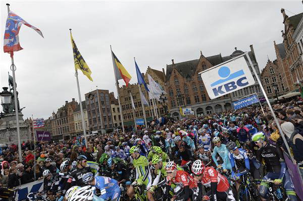 The start at Brugge