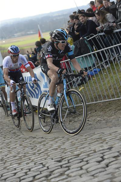 Geraint Thomas on the PAtersberg