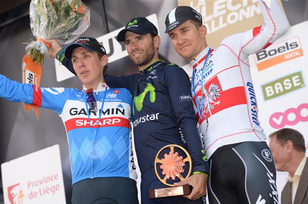 2014-Fleche Wallone podium