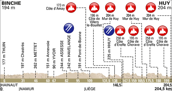 2017 Fleche Wallone profile