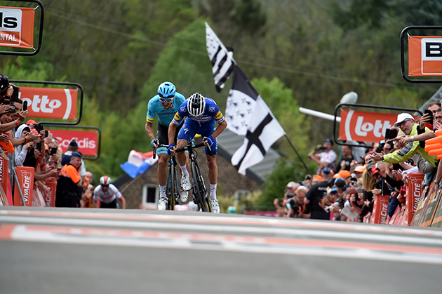 Jakob Fuglsang and Julian Alaphilippe