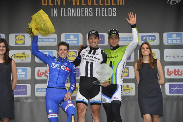 2014 Gent =-Wevelgem podium