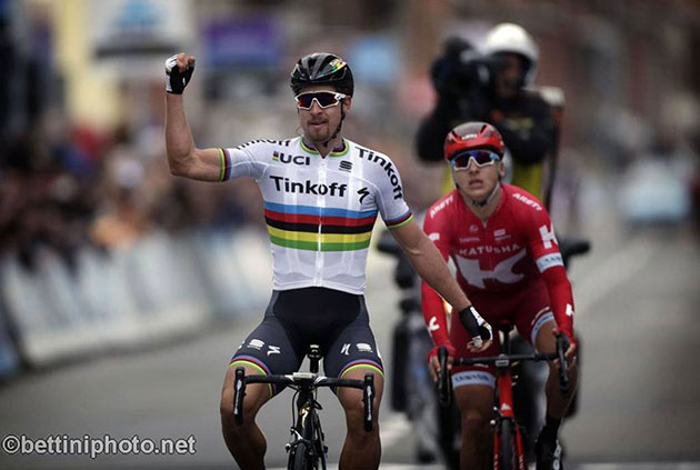 Peter Sagan wins Gent-Wevelgem