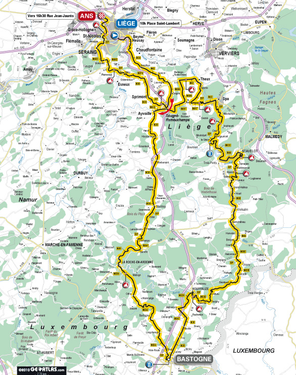 2010 route map