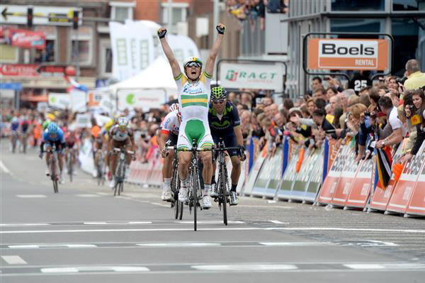 Simoin Gerrans wins Liege-Bastogne-Liege