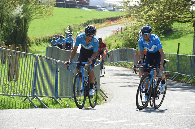 Andrey Amador and Alejandro Valverde