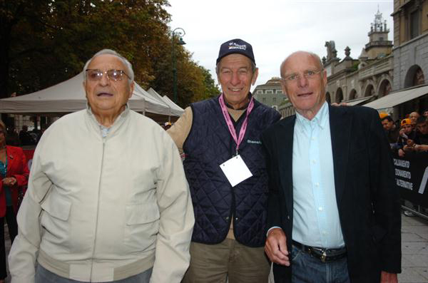 Baldini, Gimondi and Altig at the 2012 Giro di Lombardia