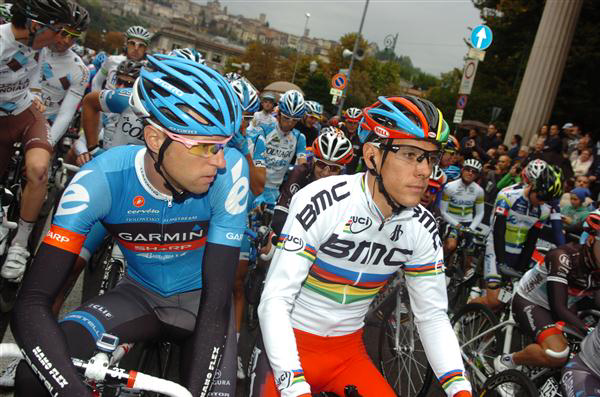 Ryder Hesjedal and Philippe Gilbert