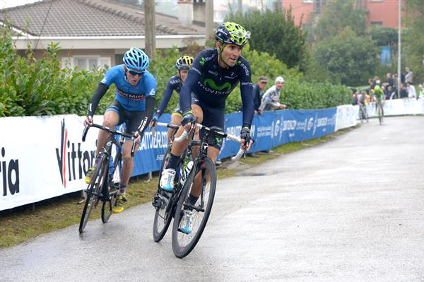 Alejandro Valverde, Daniel Martin and Rafal Majka