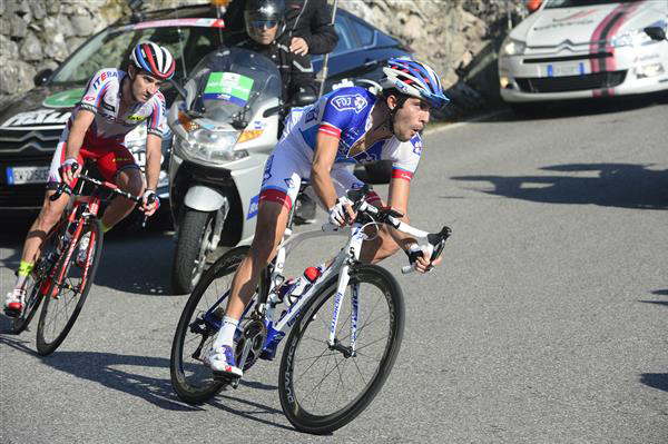 Thibaut Pinot and Daniel Moreno