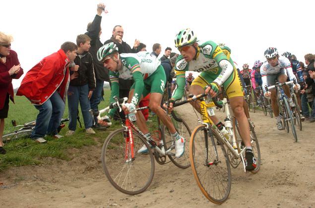 Bradley Wiggins and Gregory Rast