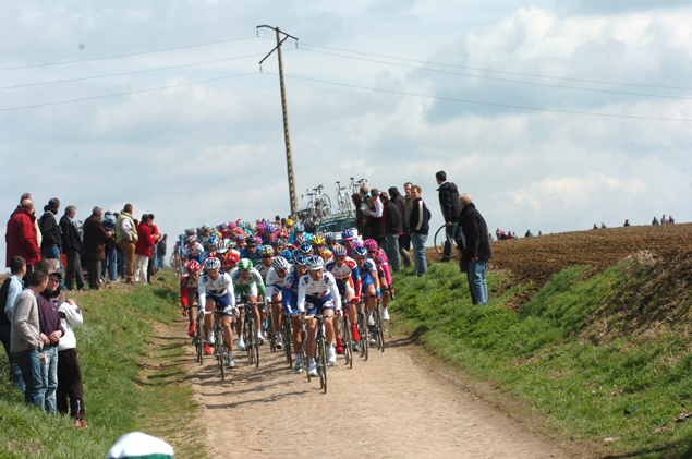 PAck on cobbles