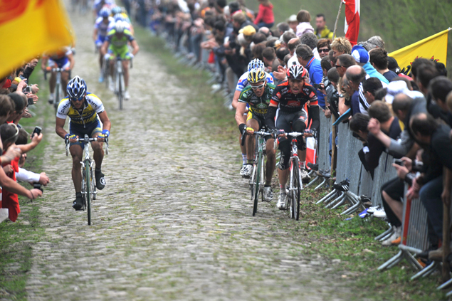 Riders in the Arenberg Forest