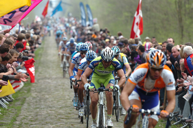 Riders in the Arenberg Forest