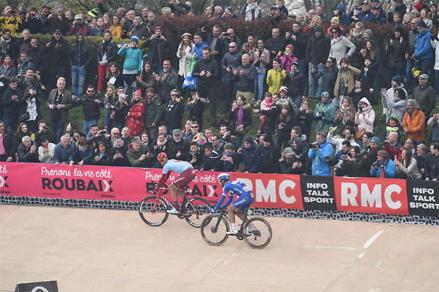 Philippe Gilbert and Nils Pollitt