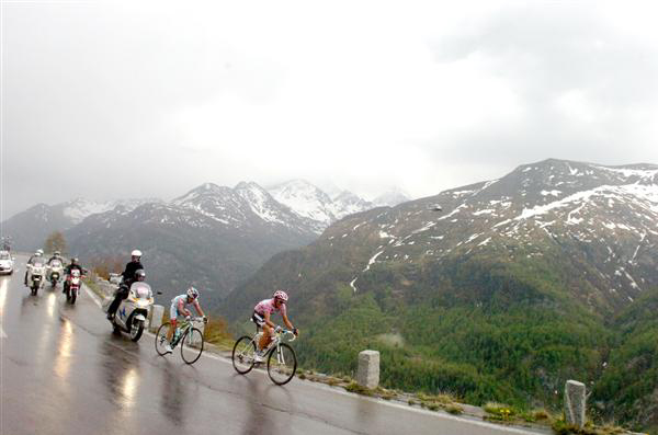 Rujano and Contador