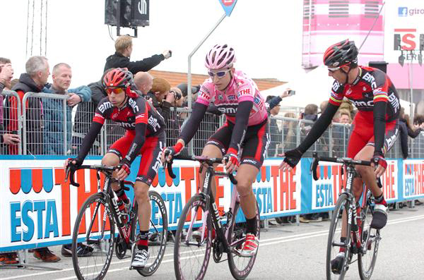 Ivan Santaromita, Taylor Phinney and Alessandro Ballan