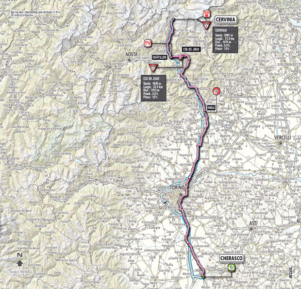 Stage 14 map