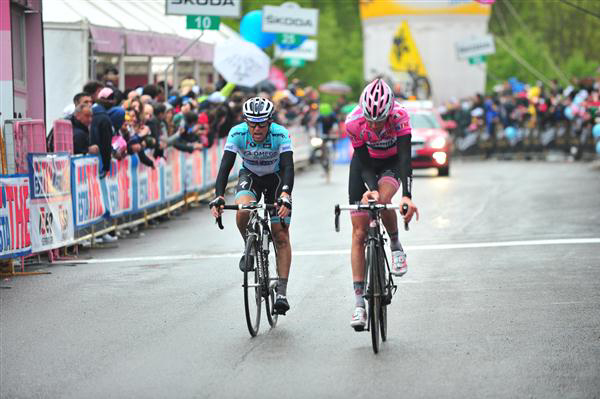 Dario Cataldo and Ryder Hesjedal