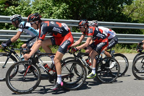 Taylor phinney and Cadel Evans