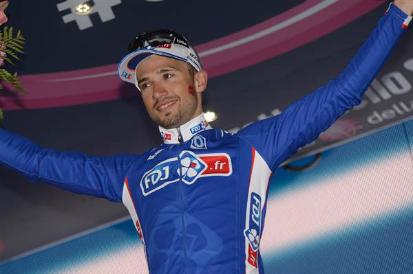 Stage winner Nacer Bouhanni