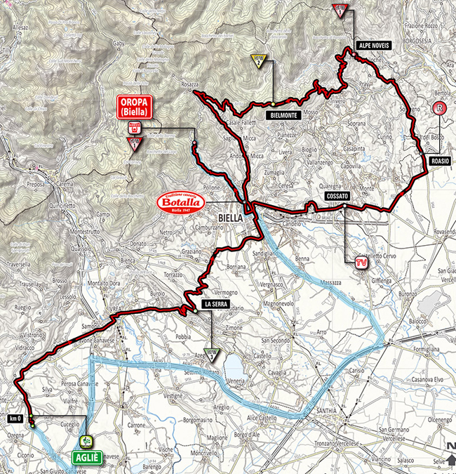 Stage 14 map