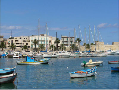 the port of Bari