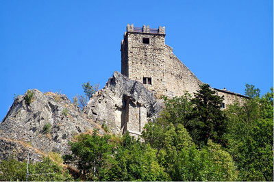 Castle at Sestola