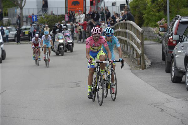 Alberto contador and Mikel landa