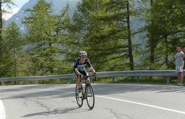 Rigoberto Uran finished third today