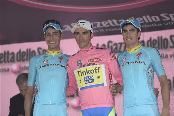 Final 2015 Giro podium 