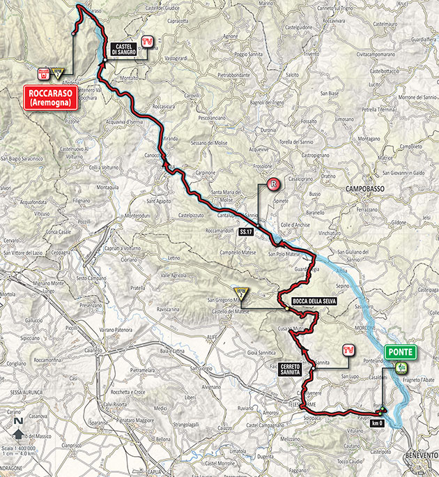 Stage 6 map