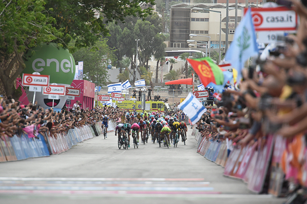 Giro stage three sprint