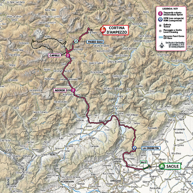 Stage 16 map