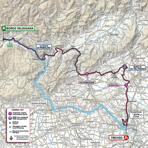 Stage 18 map