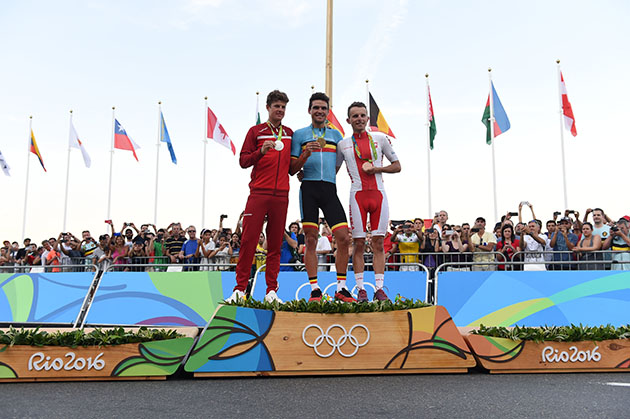 olympic podium