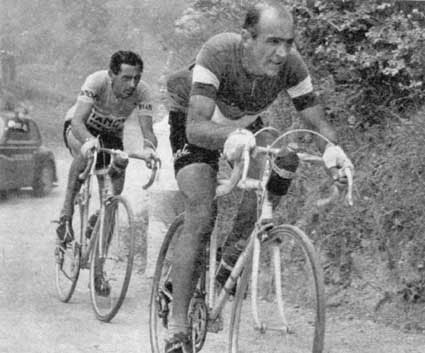 Fiorenzo Magni with Coppi