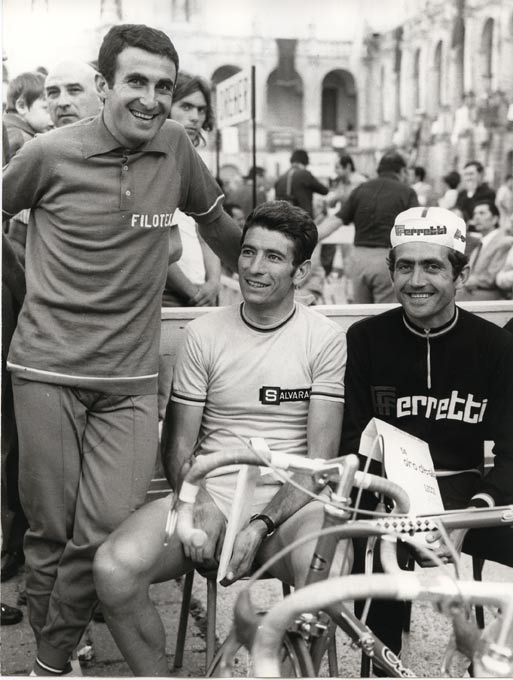 Franco Bitossi, Felice Gimondi, Italo Zilioli