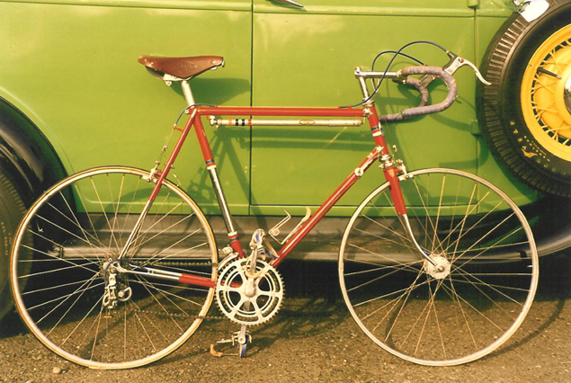 1958 Bertin bike with Huret deraillerus