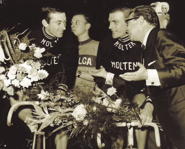 Rudi Altig and Sigi Renz at the 1966 Zurich 6-dayZuric