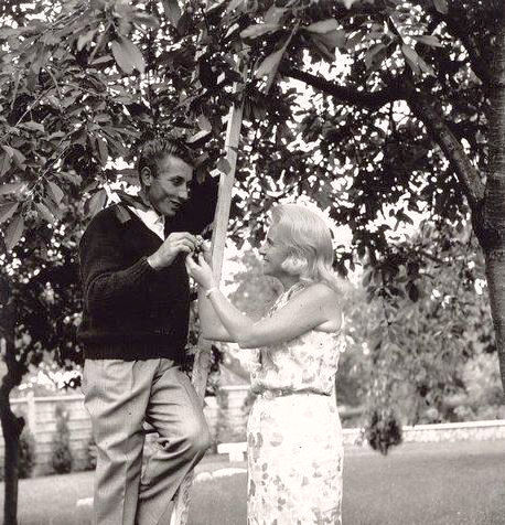 Jacques Anquetil with Jeanine