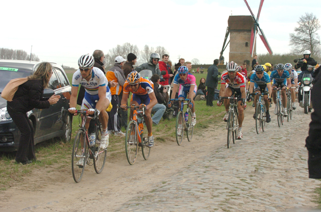 Tom Boonen in the 2006 Paris-Roubaix