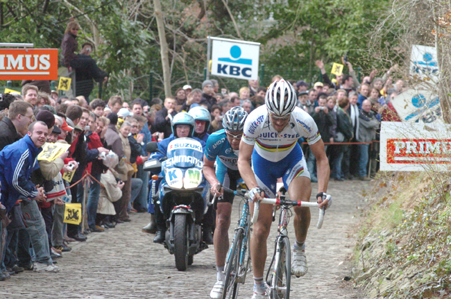 Tom Boonen and Frank Hoste