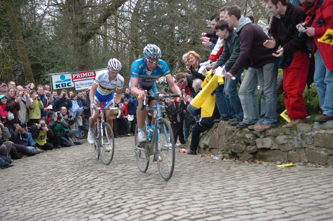 Lief Hoste and Tom Boonen